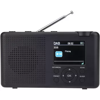 Radio DAB Reflexion TRA23DAB — przenośne radio cyfrowe w kolorze antracytowym z odbiorem DAB/DAB+