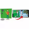 zielony screen EASYPIX MyStudio 62020 przenośny lekki – składane tło do zdjęć i filmów