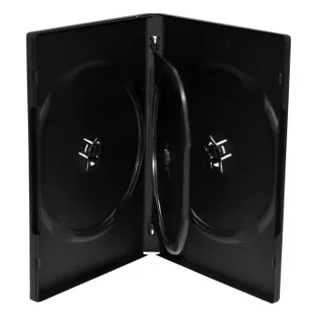 Pudełko na DVD MediaRange BOX35-3 Czarne na 3 płyty