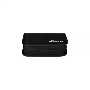 Etui na karty pamięci MediaRange BOX98 na 3 karty nylon czarny