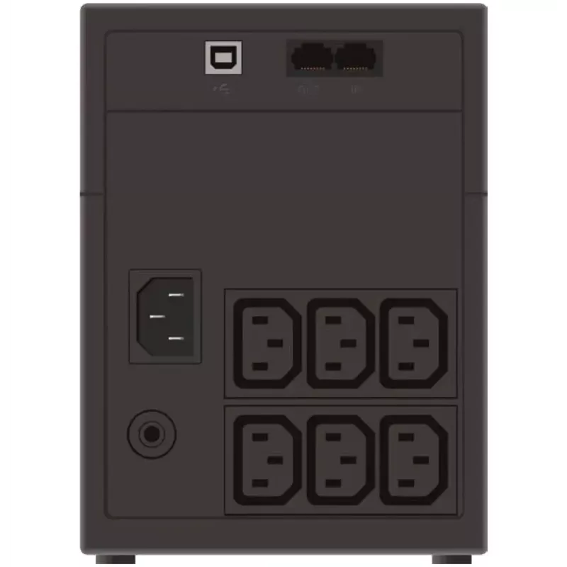 Zasilacz awaryjny PowerWalker VI 1200 Line-Interactive 1,2 kVA / 600 W, 6 gniazd AC, akumulator 7 Ah, mini tower