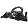 Kierownica wyścigowa ready2gaming Hurricane Wheel Pro dla PS4 PS3 PC Switch — obsługiwane platformy w zestawie