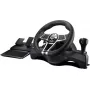 Kierownica wyścigowa ready2gaming Hurricane Wheel Pro dla PS4 PS3 PC Switch — obsługiwane platformy w zestawie