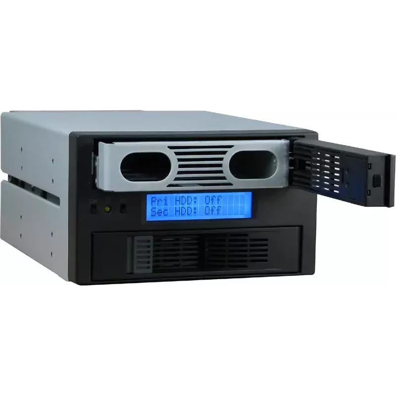 Inter-Tech SB-C 102 Obudowa Sub-RAID dla 2x 3.5 cala SATA, czarna