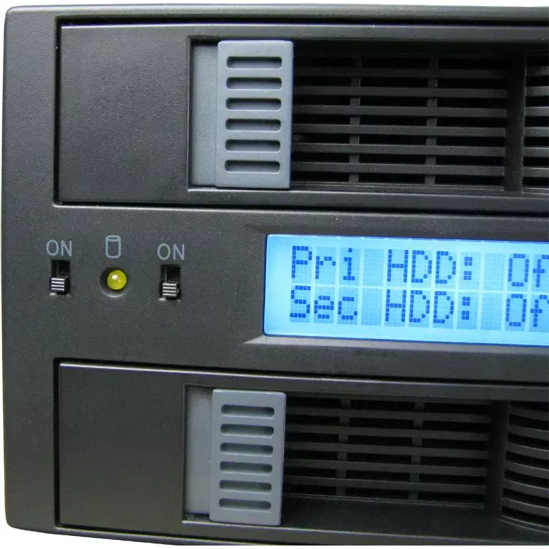 Inter-Tech SB-C 102 Obudowa Sub-RAID dla 2x 3.5 cala SATA, czarna