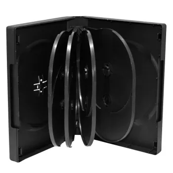 Obudowa na DVD MediaRange BOX35-10 Czarna na 10 płyt