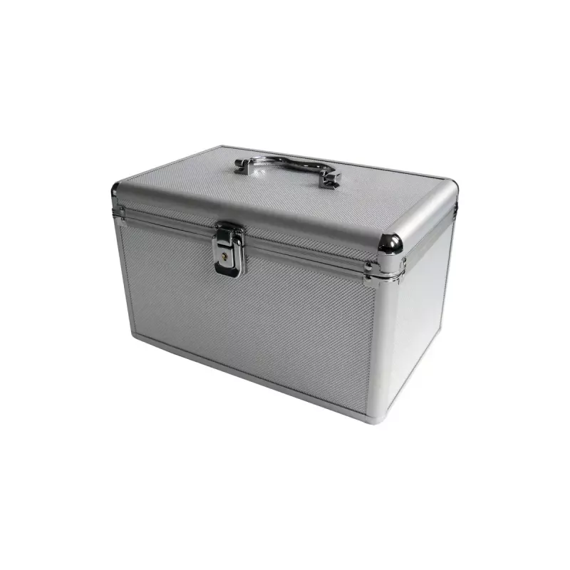 Pudełko na płyty MediaRange BOX79 na 120 płyt Srebrny