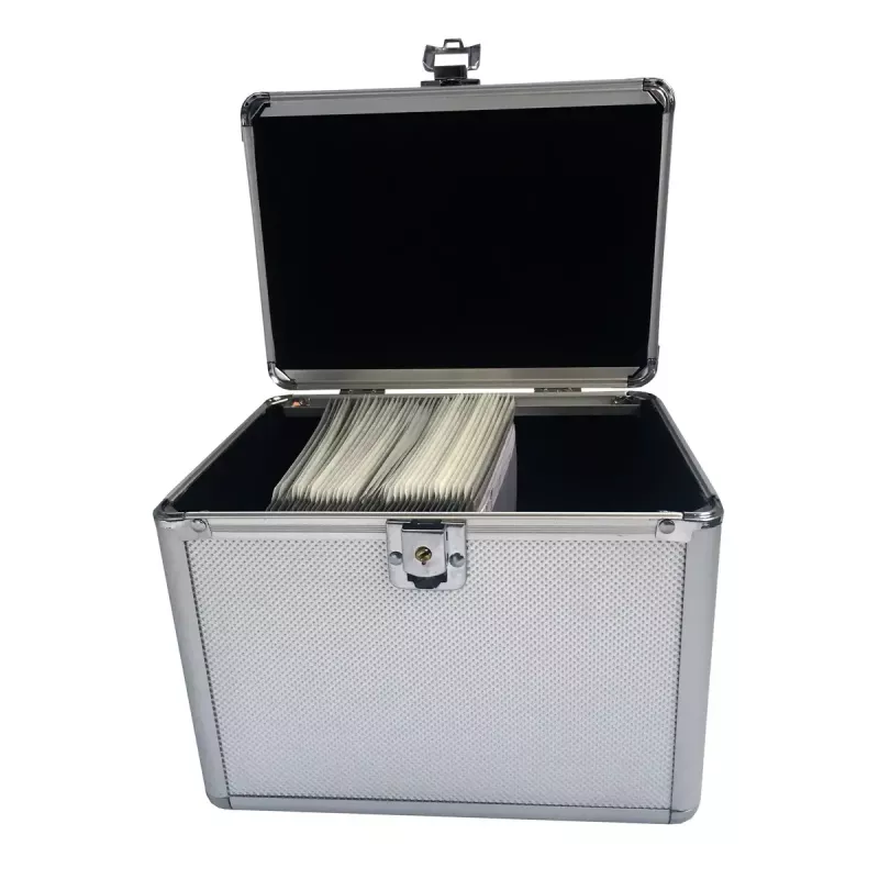 Pudełko na płyty MediaRange BOX79 na 120 płyt Srebrny