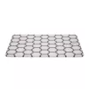 Resto Kitchenware 95402 Rectangular Plastic Cutting Board szary biały