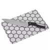 Resto Kitchenware 95402 Rectangular Plastic Cutting Board szary biały