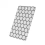 Resto Kitchenware 95402 Rectangular Plastic Cutting Board szary biały