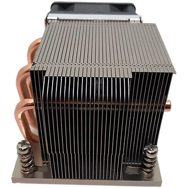 Cooler Inter-Tech A-26 Chłodzenie procesora 6 cm czarny srebrny