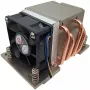 Cooler Inter-Tech A-26 Chłodzenie procesora 6 cm czarny srebrny