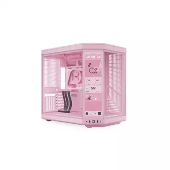 Dotykowy monitor HYTE Y70 Touch Display Upgrade Strawberry Milk — 14,5-calowy różowy ekran dotykowy