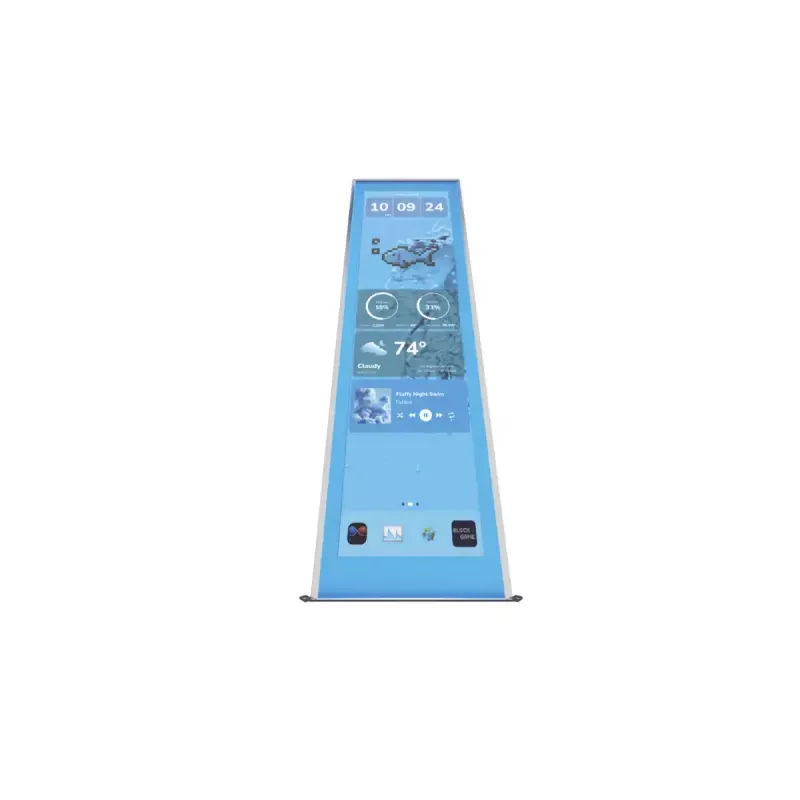HYTE Y70 Touch Display Upgrade Blueberry Milk — 14,5-calowy ekran dotykowy, niebieski