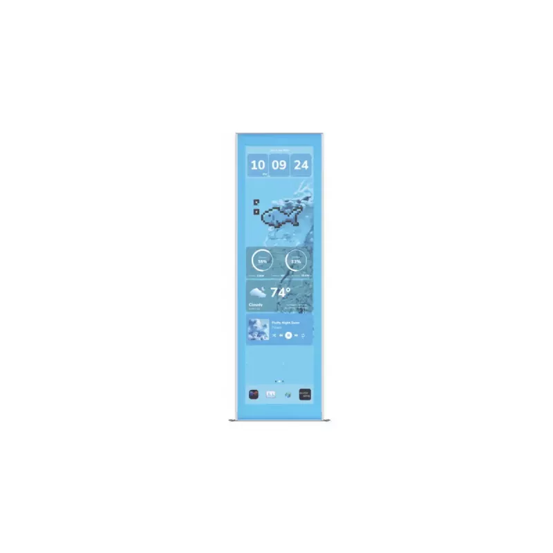 HYTE Y70 Touch Display Upgrade Blueberry Milk — 14,5-calowy ekran dotykowy, niebieski