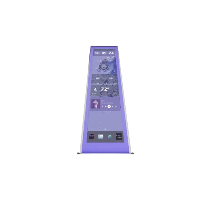 HYTE Y70 Touch Display Upgrade Taro Milk 14.9-calowy ekran dotykowy — fioletowy