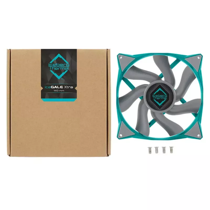 Fan Iceberg Thermal IceGALE Xtra 14 cm Teal
