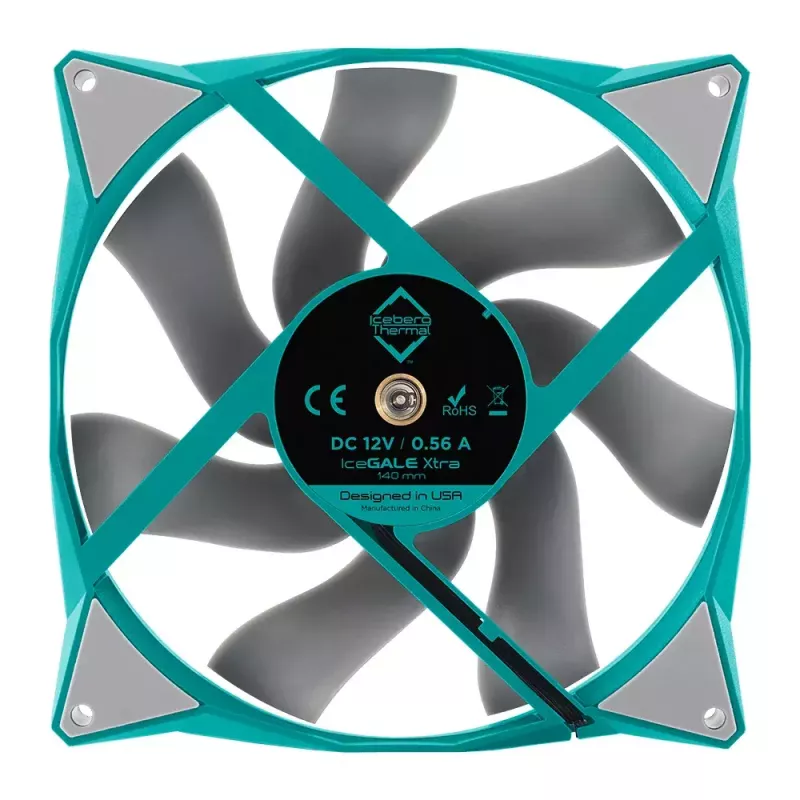 Fan Iceberg Thermal IceGALE Xtra 14 cm Teal