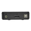 Przełącznik KVM 2-portowy DisplayPort Tripp Lite B004-DP2UA2-K, 4K@60Hz, klawiatura/mysz USB, audio, kable