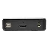 Przełącznik KVM 2-portowy DisplayPort Tripp Lite B004-DP2UA2-K, 4K@60Hz, klawiatura/mysz USB, audio, kable