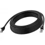 Kabel sieciowy Vision TC 3MCAT6A/BL Czarny 3 m Cat6a U/UTP