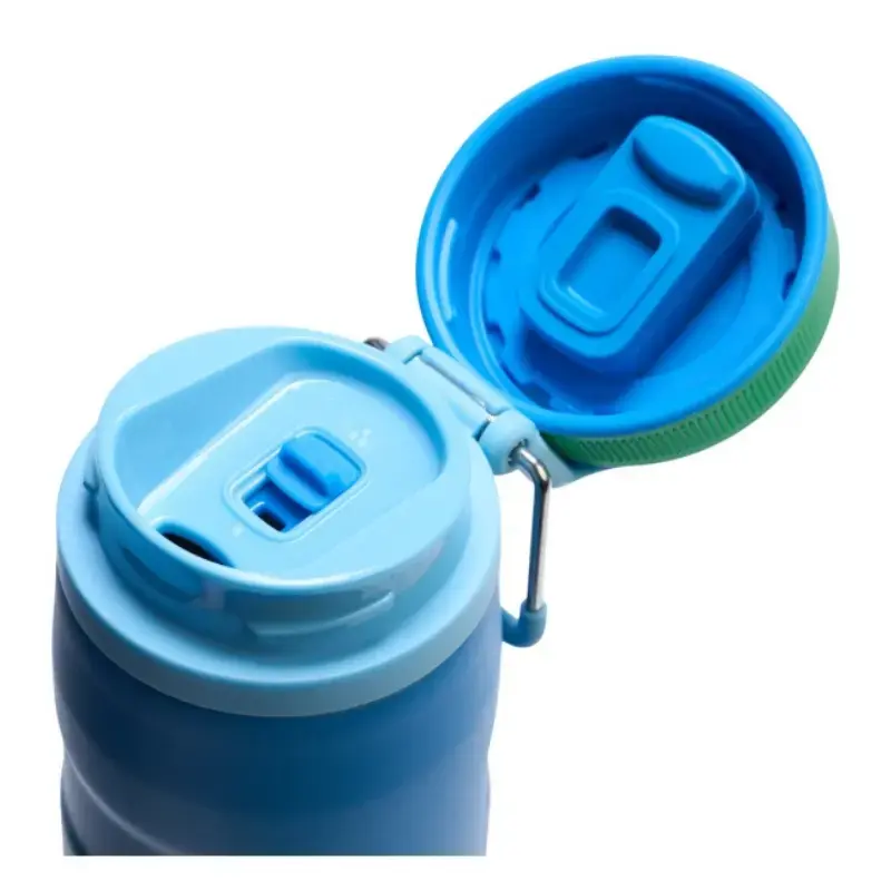 Butelka termiczna STANLEY IceFlow Bottle Twist Flip 0,47L niebieska – podwójna ścianka izolowana próżniowo 470 ml