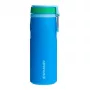 Butelka termiczna STANLEY IceFlow Bottle Twist Flip 0,47L niebieska – podwójna ścianka izolowana próżniowo 470 ml