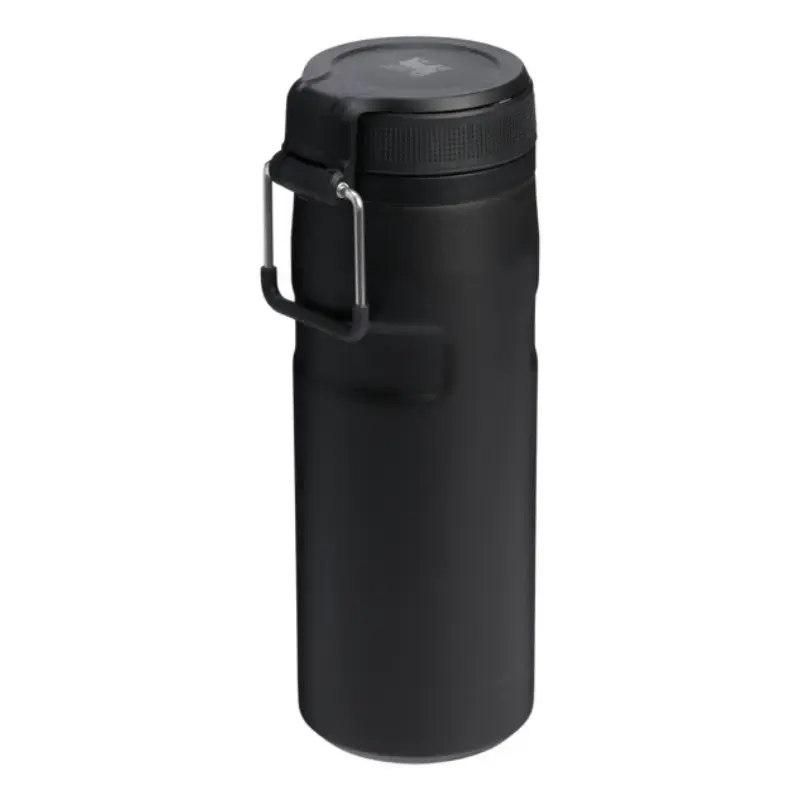 Butelka termiczna STANLEY The IceFlow Bottle Twist Flip 0.47 L — izolowana butelka do picia, czarna