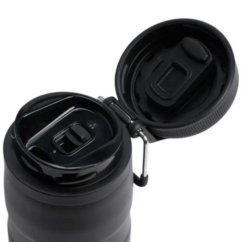 Butelka termiczna STANLEY The IceFlow Bottle Twist Flip 0.47 L — izolowana butelka do picia, czarna