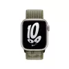 Pasek do Apple Smartwatch MPHX3ZM/A — Nylon, biało-zielony, nadgarstek 130–190 mm