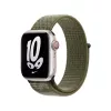 Pasek do Apple Smartwatch MPHX3ZM/A — Nylon, biało-zielony, nadgarstek 130–190 mm