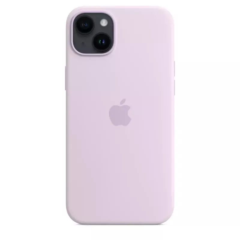 Silikonowe etui Apple iPhone 14 Plus MagSafe Lilac