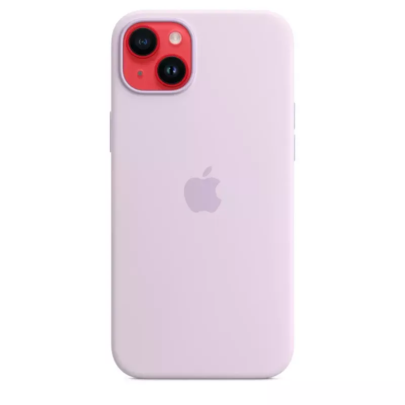 Silikonowe etui Apple iPhone 14 Plus MagSafe Lilac