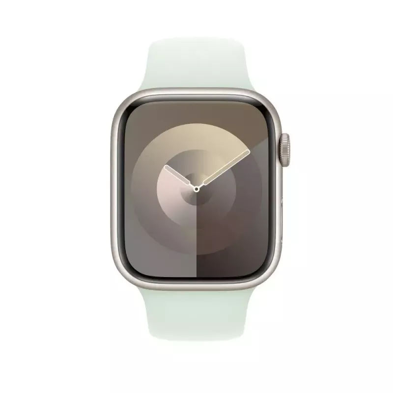 Pasek Apple 45mm Sportowy Miętowy Delikatny Pasek Sportowy M/L Komfortowe Dopasowanie Kolor Miętowy