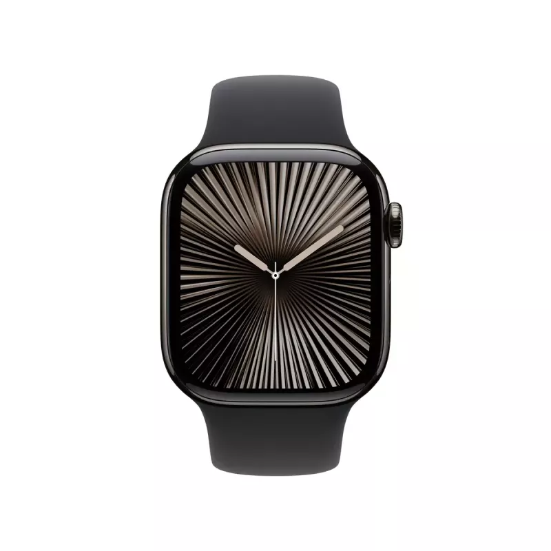 Smartwatch Apple Watch Series 10 GPS + Cellular 42mm koperta tytanowa łupkowa czarny
