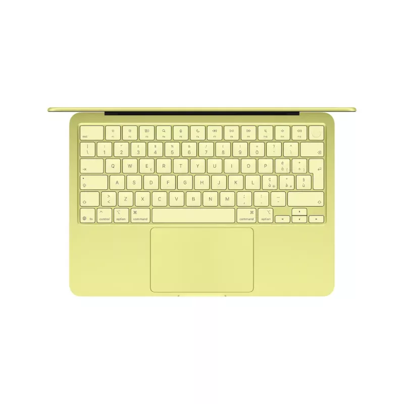 Laptop Apple MacBook Neo 13 cali — A18 Pro (6‑rdzeniowy CPU, 5‑rdzeniowy GPU), 8 GB RAM, 512 GB SSD, Touch ID, limonkowy