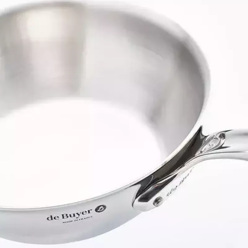 Rondel do smażenia de Buyer 3736.24 Okrągły Stal nierdzewna 24 cm