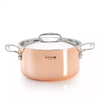Garnek miedziany de Buyer Prima Matera 8 L Stal nierdzewna 27,9 cm