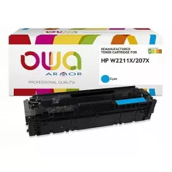 Toner OWA Armor HP W2211X 2450st 2500 stron cyjan