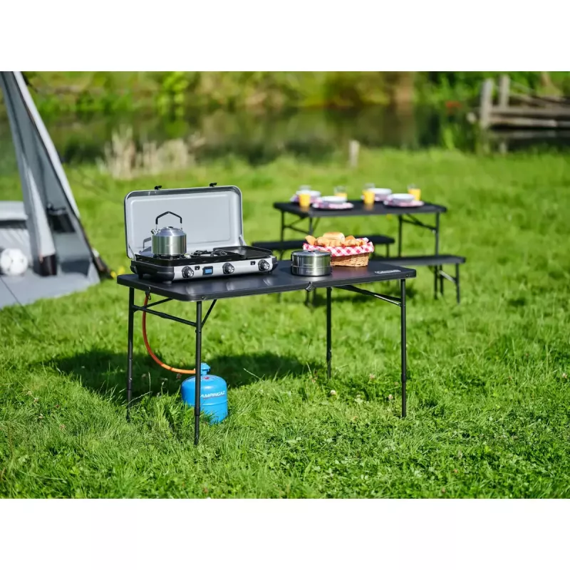 Czajnik Campingaz 2197186 1,5 l ze stali nierdzewnej z czarnym uchwytem
