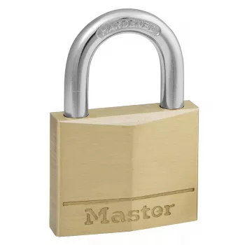 Kłódka MASTER LOCK 40mm korpus z litego mosiądzu zamek na klucz kluczowany indywidualnie