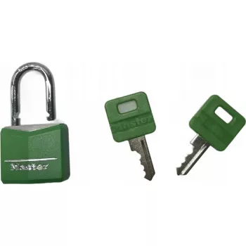 Kłódka MASTERLOCK o szerokości 30 mm z litym aluminiowym korpusem w osłonie, różne kolory