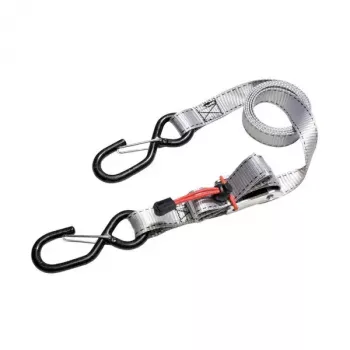 MASTER LOCK Pasy mocujące z zaciskiem sprężynowym i hakami S, udźwig 250 kg, długość 180 cm