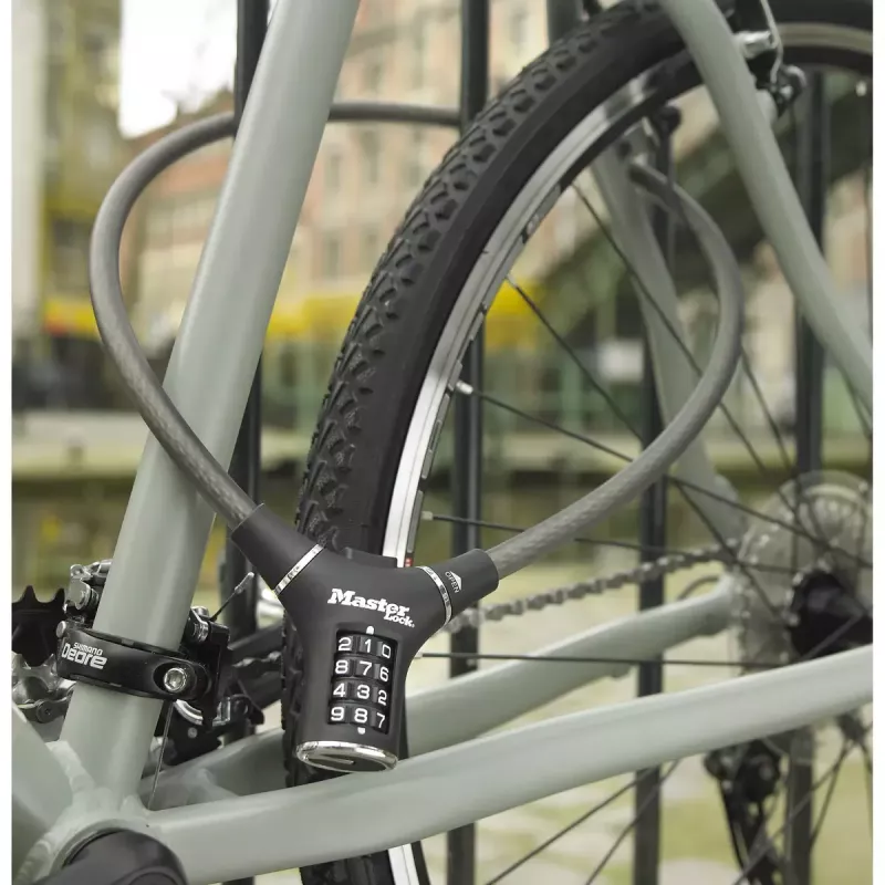 Zamek linkowy MASTER LOCK 8229EURDPRO Czarny 0,9 m