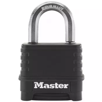 Kłódka MASTER LOCK M178EURD szer. 57 mm korpus Excell cynkowy możliwość ustawienia własnej kombinacji czarna