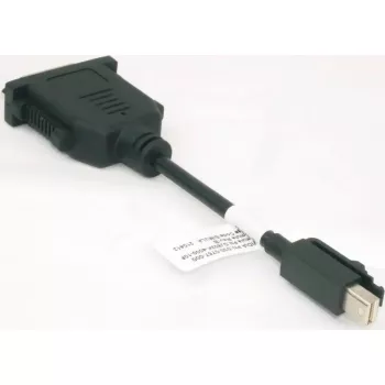 Adapter kablowy PNY mDP na DVI-D Single Link QSP-MINIDP/DVIV3 — Mini DisplayPort (mDP) męski na DVI-D żeński