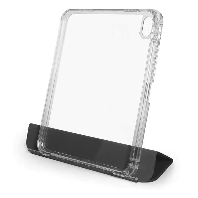 Etui z klapką Port Designs 201350 do iPada 10,9 cala (27,7 cm) PET, 3 tryby podstawki, czarne/przezroczyste