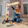 JANOD Duży Żuraw Wielokolorowy Buk Drewno 3-8 Lat