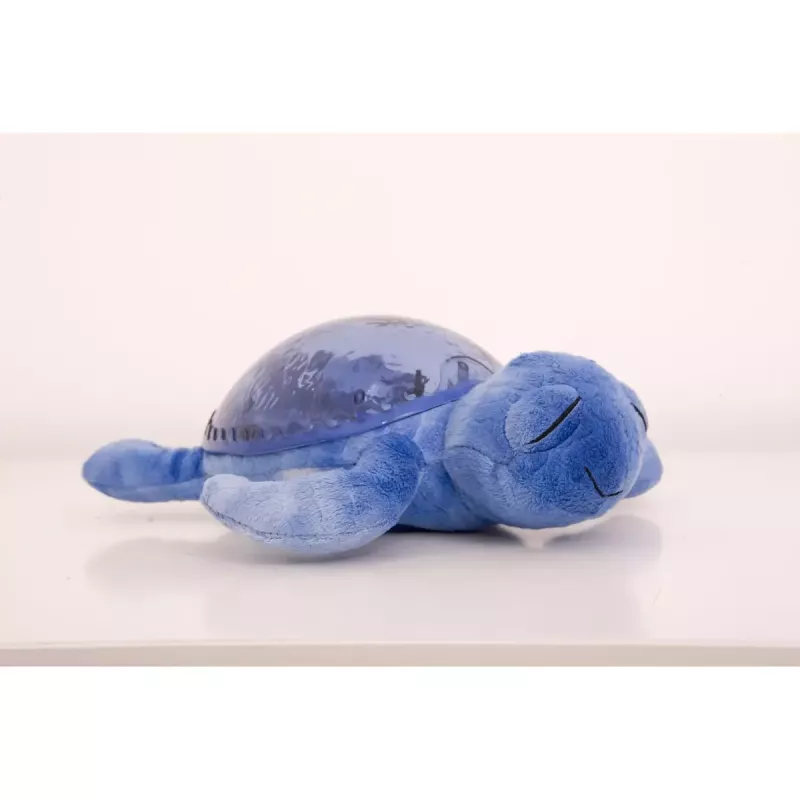 Lampka nocna wolnostojąca Cloud B Tranquil Turtle niebieska automatyczne wyłączanie